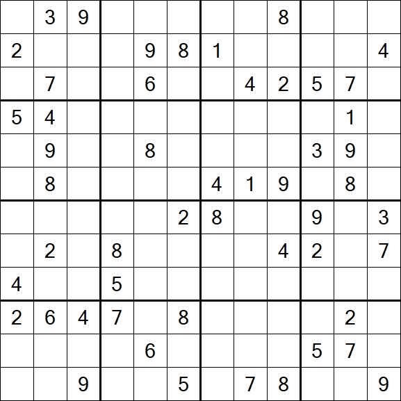 Butterfly Sudoku - Hard