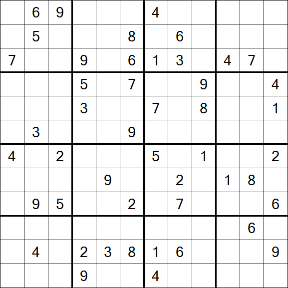 Butterfly Sudoku - Hard