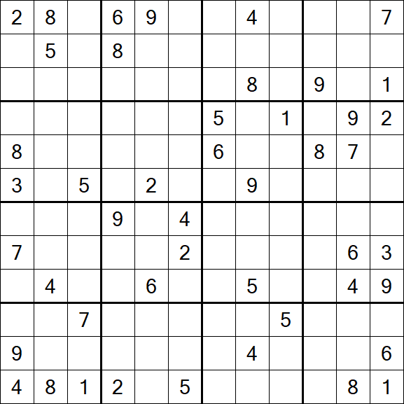 Butterfly Sudoku - Hard