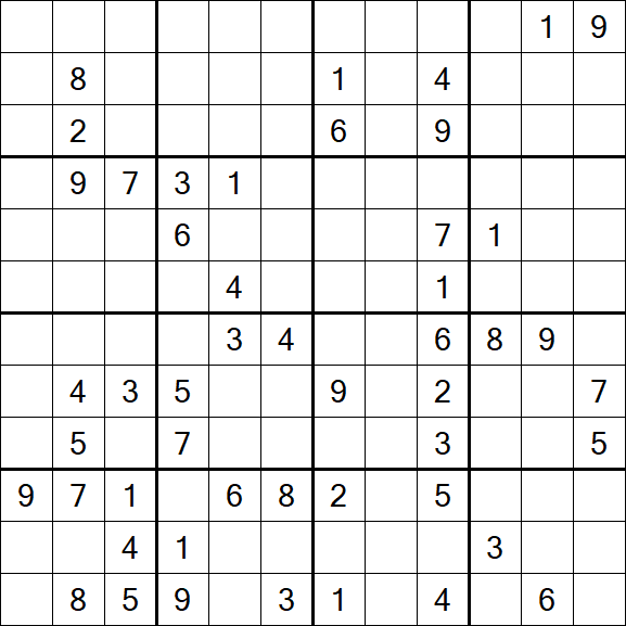 Butterfly Sudoku - Hard