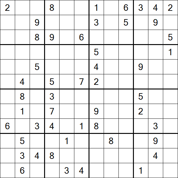 Butterfly Sudoku - Hard