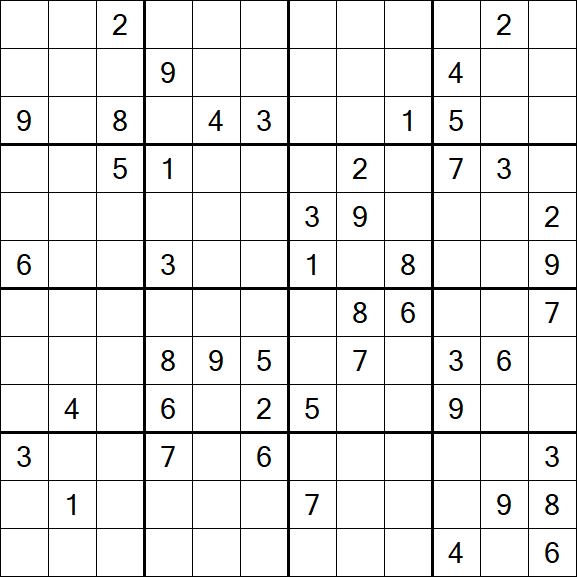 Butterfly Sudoku - Difficile