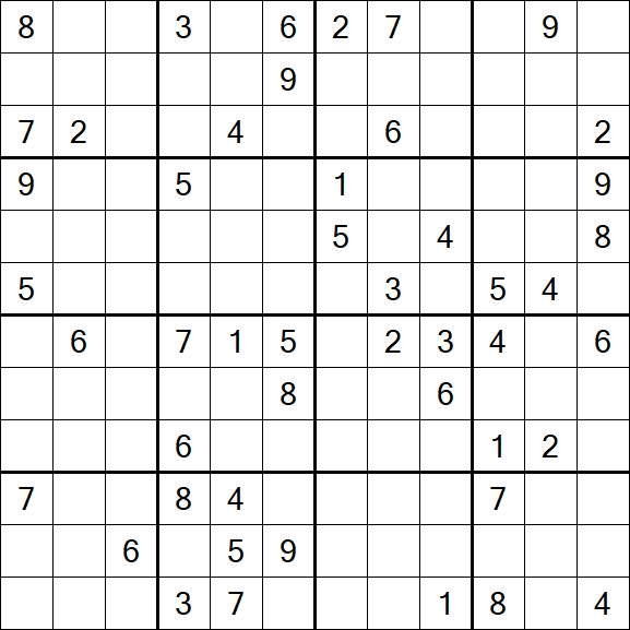 Butterfly Sudoku - Difficile