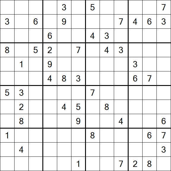 Butterfly Sudoku - Difficile