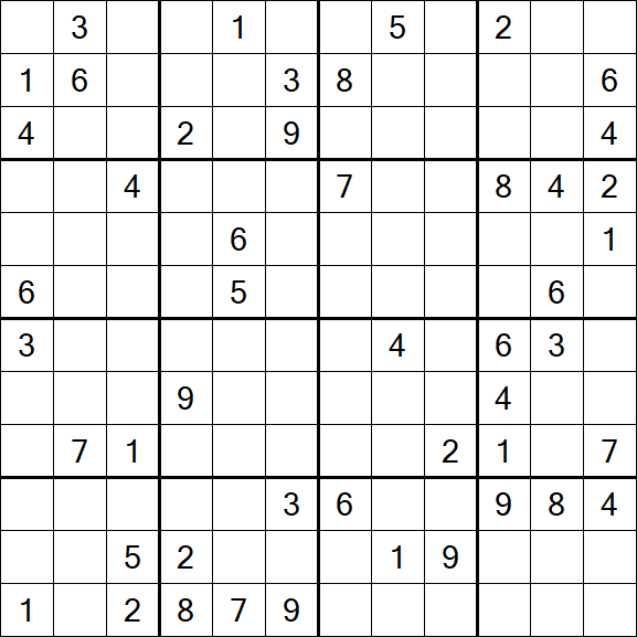 Butterfly Sudoku - Schwierig
