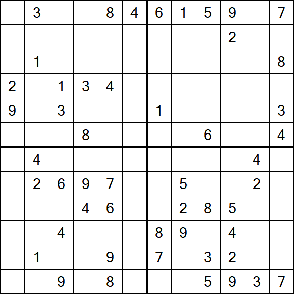 Butterfly Sudoku - Difficile