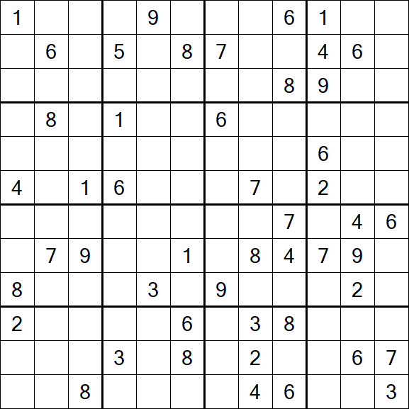 Butterfly Sudoku - Difficile
