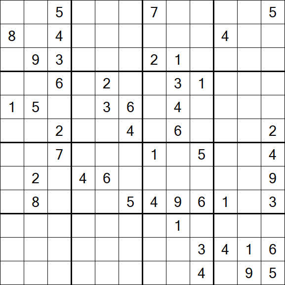 Butterfly Sudoku - Hard