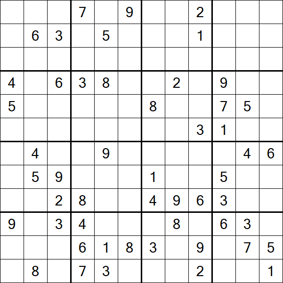 Butterfly Sudoku - Difficile