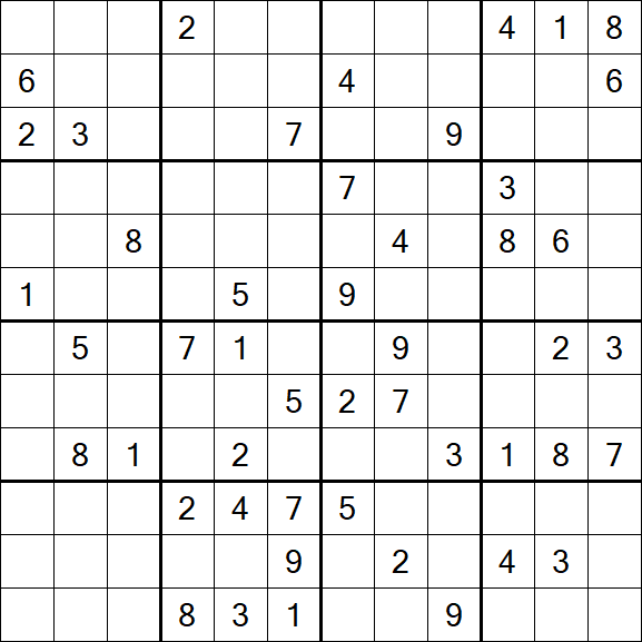 Butterfly Sudoku - Difficile