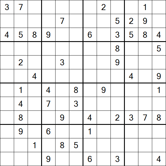 Butterfly Sudoku - Difficile