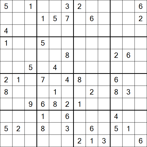 Butterfly Sudoku - Difficile