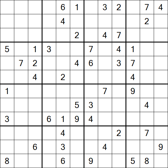 Butterfly Sudoku - Difficile