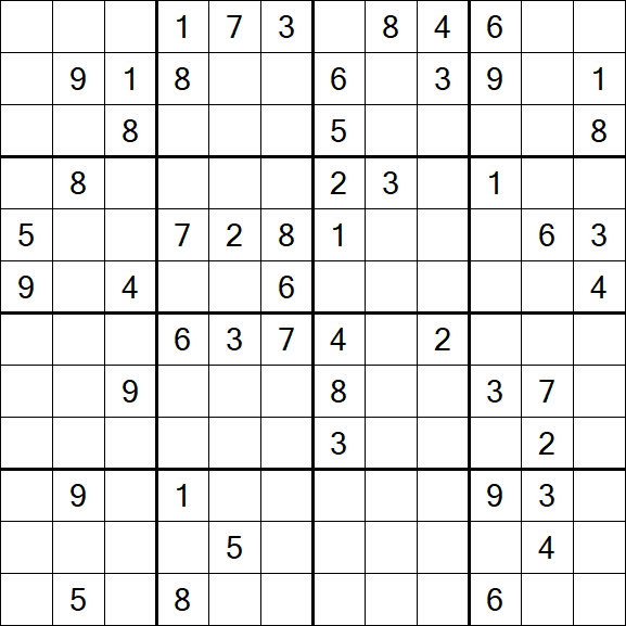 Butterfly Sudoku - Difficile