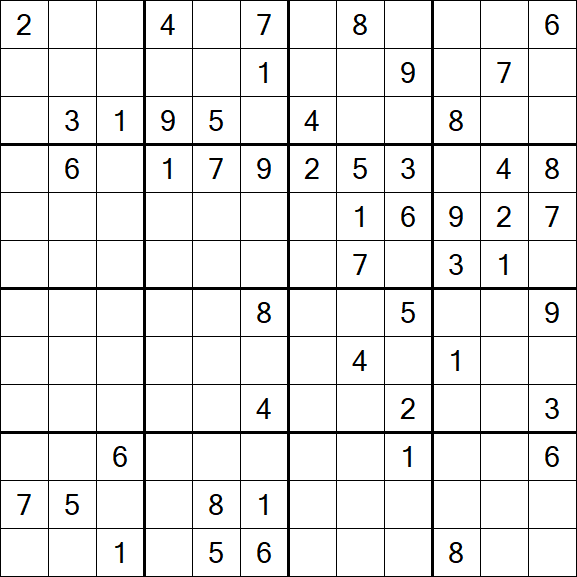 Butterfly Sudoku - Difficile