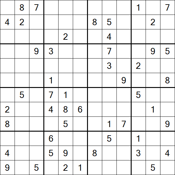 Butterfly Sudoku - Hard