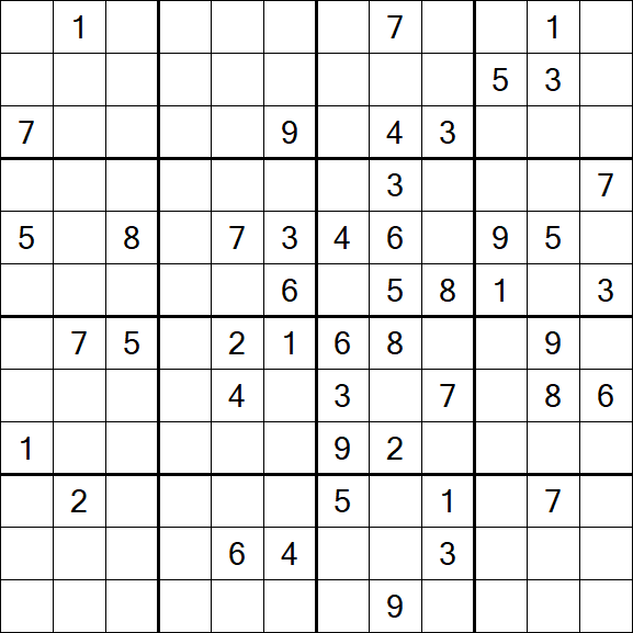 Butterfly Sudoku - Difficile
