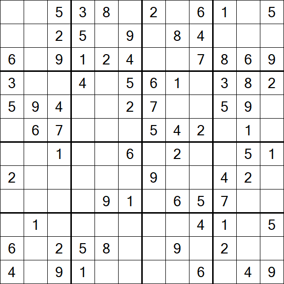 Sudoku Médio Para Imprimir.