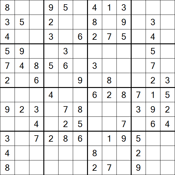 Butterfly Sudoku - Medium