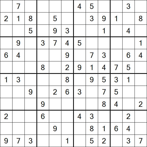Butterfly Sudoku - Medium