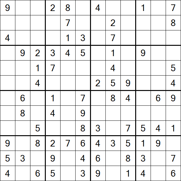 Butterfly Sudoku - Médio