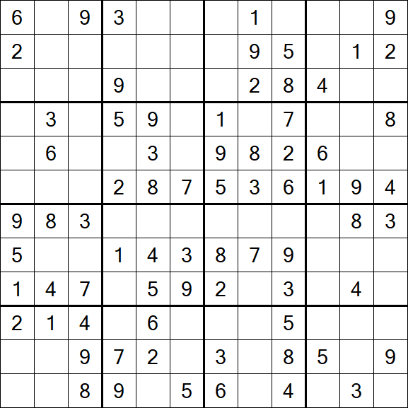 Butterfly Sudoku - Medium