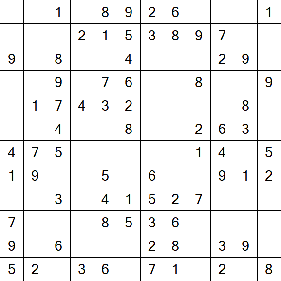 Butterfly Sudoku - Médio