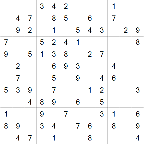 Butterfly Sudoku - Medium
