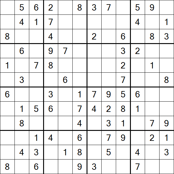 Butterfly Sudoku - Medio