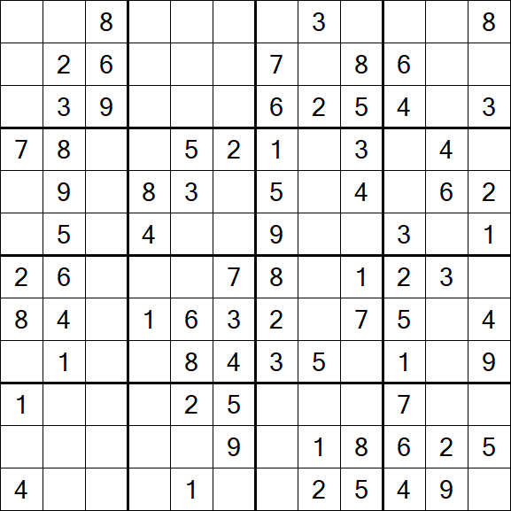Butterfly Sudoku - Médio