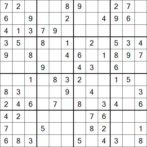 Butterfly Sudoku - Médio