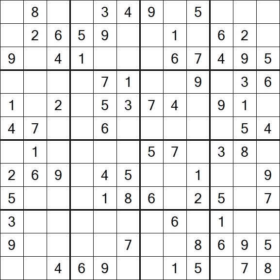 Butterfly Sudoku - Medio