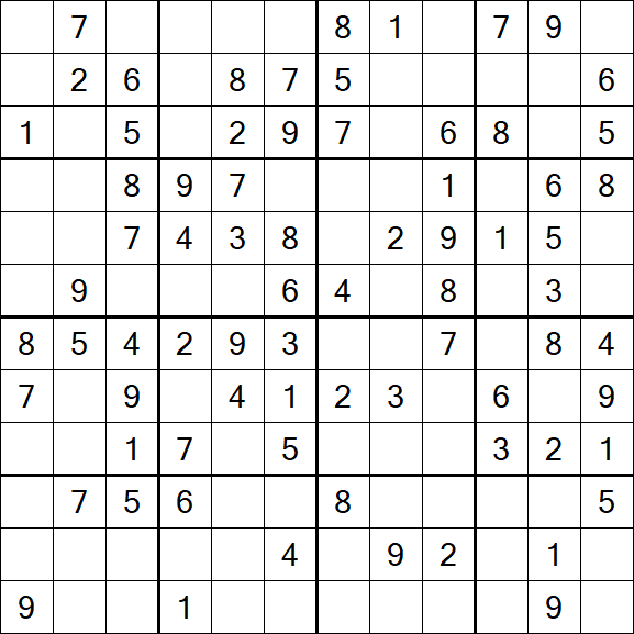 Butterfly Sudoku - Medium