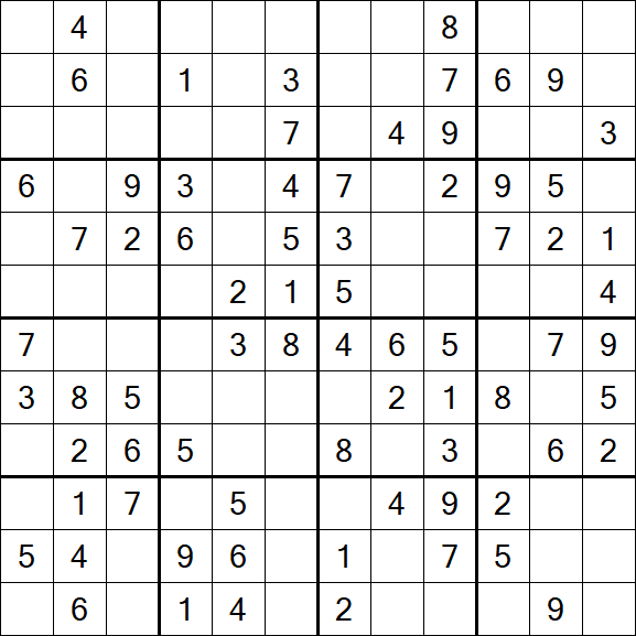 Butterfly Sudoku - Medium