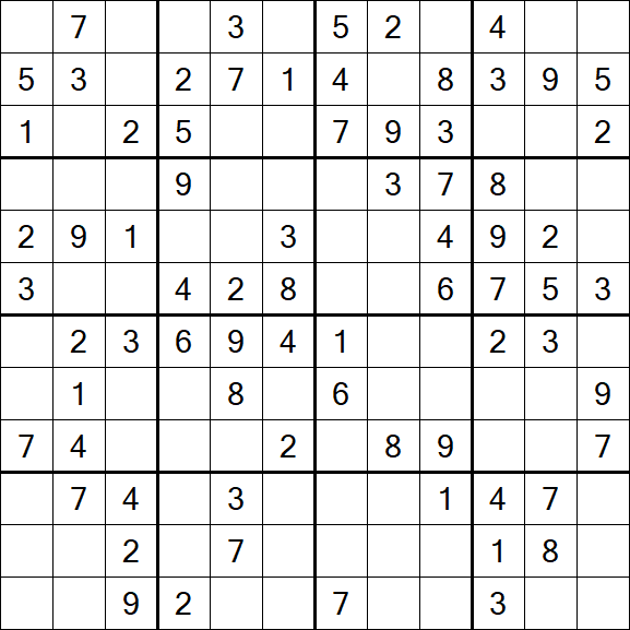 Butterfly Sudoku - Medium