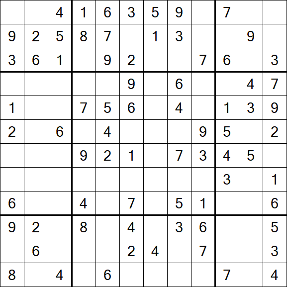 Butterfly Sudoku - Medio