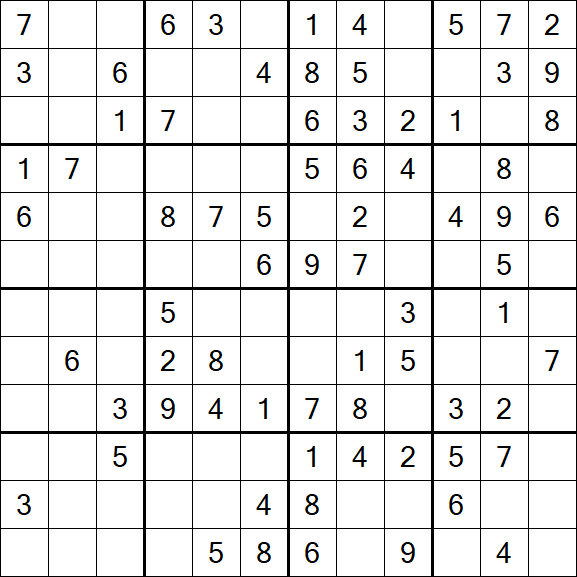 Butterfly Sudoku - Medio