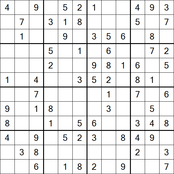 Butterfly Sudoku - Medio