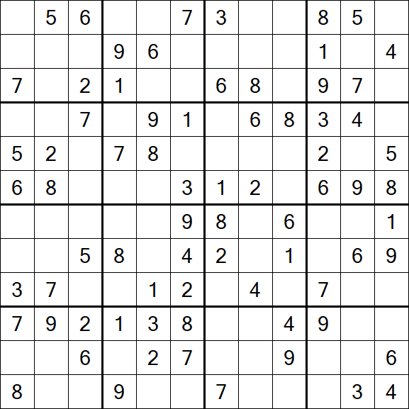 Butterfly Sudoku - Mittel