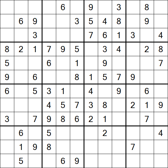 Butterfly Sudoku - Medium