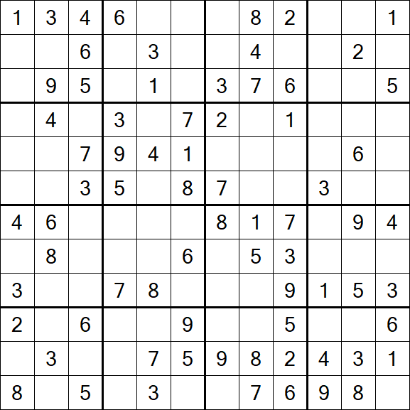 Butterfly Sudoku - Médio