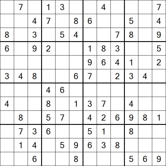 Butterfly Sudoku - Moyen