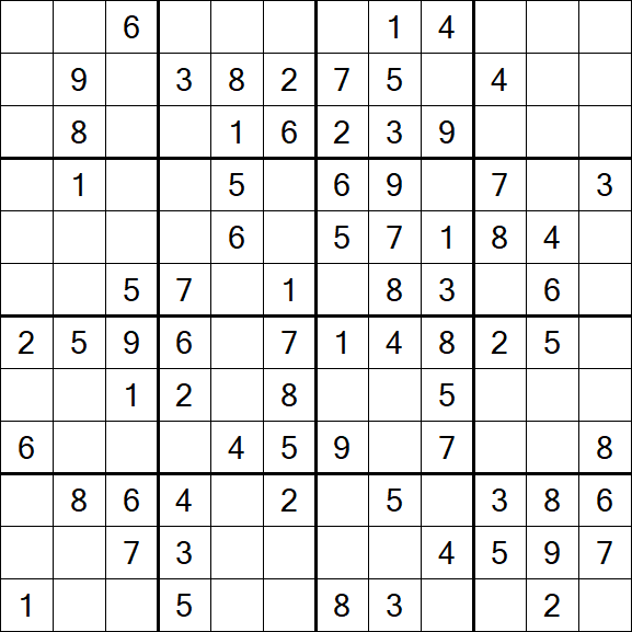 Butterfly Sudoku - Medium