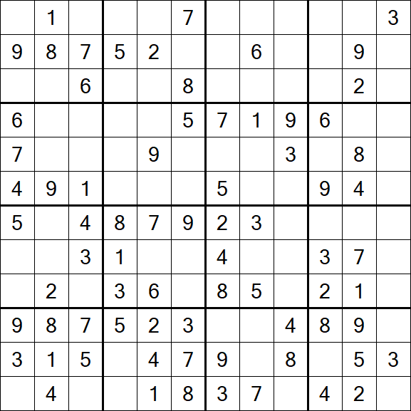 Butterfly Sudoku - Medium
