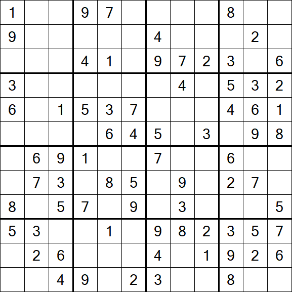 Butterfly Sudoku - Medium