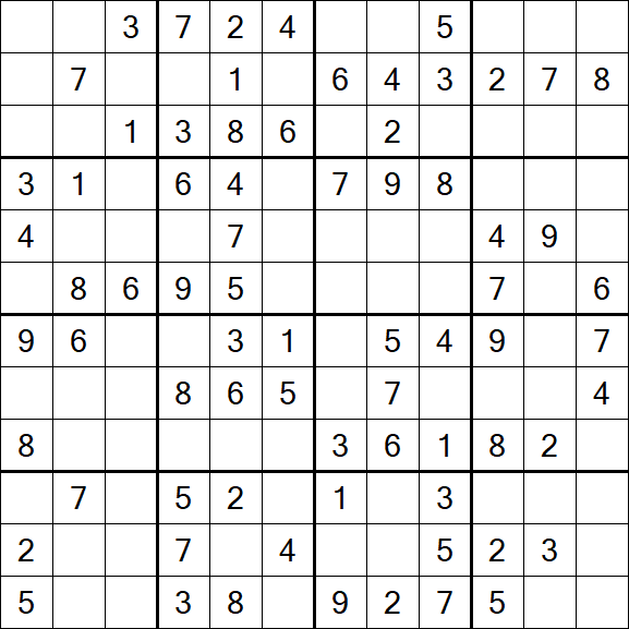 Butterfly Sudoku - Medium