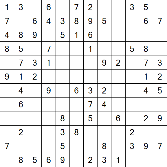 Butterfly Sudoku - Medium