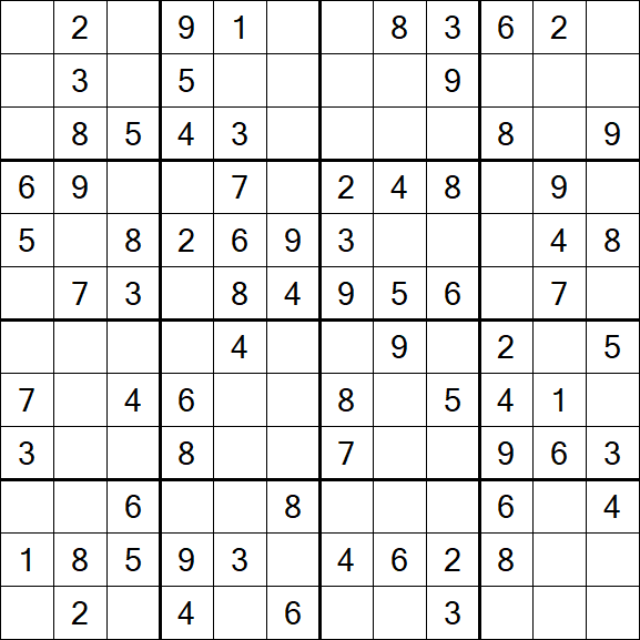 Butterfly Sudoku - Medium