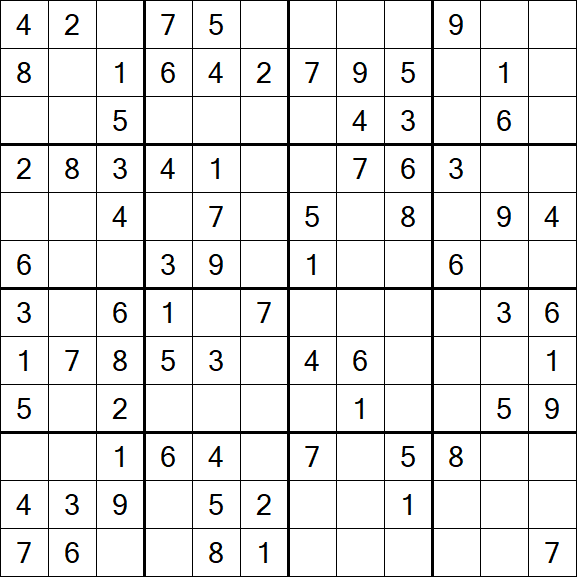 Butterfly Sudoku - Medium
