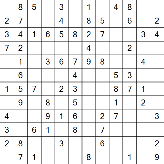 Butterfly Sudoku - Mittel